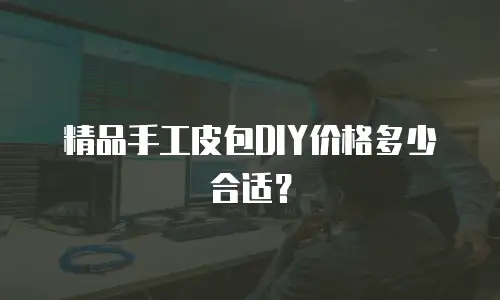 精品手工皮包DIY价格多少合适？
