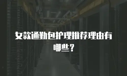 女款通勤包护理推荐理由有哪些？