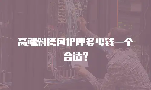 高端斜挎包护理多少钱一个合适？