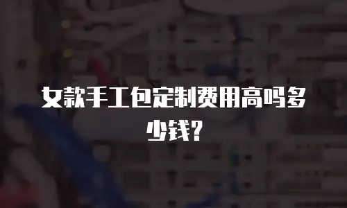 女款手工包定制费用高吗多少钱？