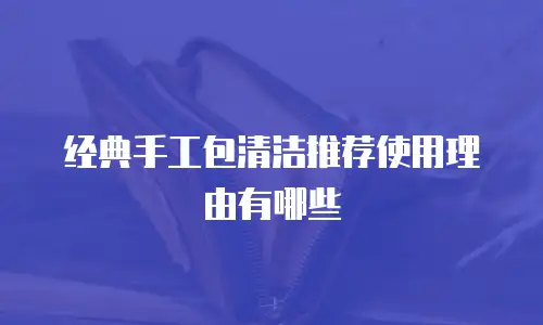 经典手工包清洁推荐使用理由有哪些