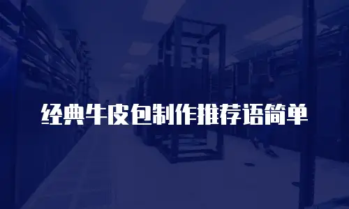 经典牛皮包制作推荐语简单