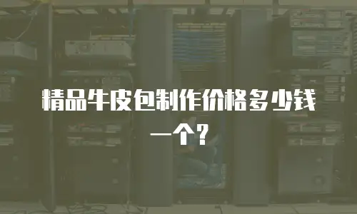 精品牛皮包制作价格多少钱一个？