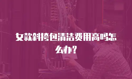 女款斜挎包清洁费用高吗怎么办？