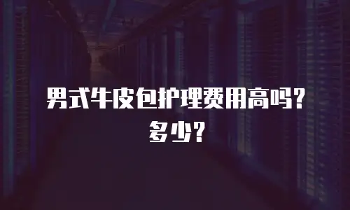 男式牛皮包护理费用高吗？多少？