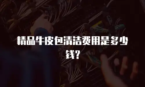 精品牛皮包清洁费用是多少钱？