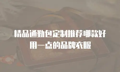 精品通勤包定制推荐哪款好用一点的品牌衣服
