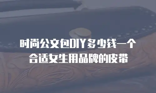 时尚公文包DIY多少钱一个合适女生用品牌的皮带