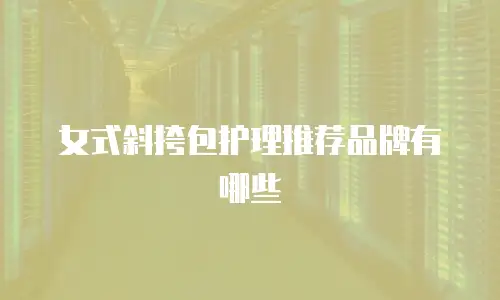 女式斜挎包护理推荐品牌有哪些
