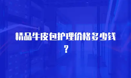 精品牛皮包护理价格多少钱？