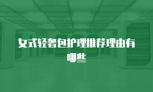女式轻奢包护理推荐理由有哪些