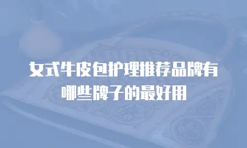 女式牛皮包护理推荐品牌有哪些牌子的最好用