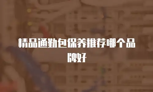 精品通勤包保养推荐哪个品牌好