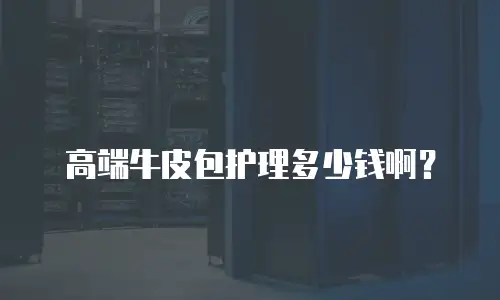 高端牛皮包护理多少钱啊？