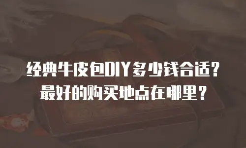 经典牛皮包DIY多少钱合适？最好的购买地点在哪里？