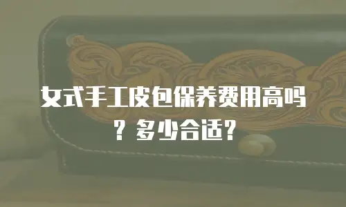 女式手工皮包保养费用高吗？多少合适？