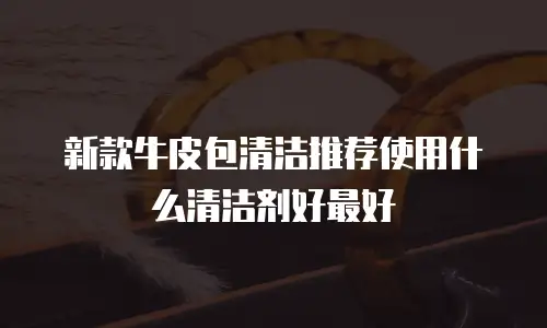 新款牛皮包清洁推荐使用什么清洁剂好最好