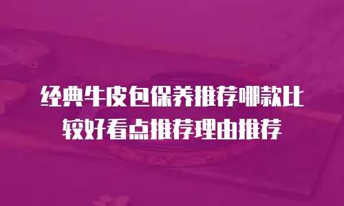 经典牛皮包保养推荐哪款比较好看点推荐理由推荐