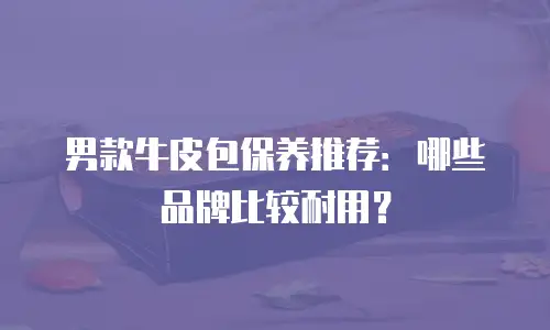 男款牛皮包保养推荐：哪些品牌比较耐用？