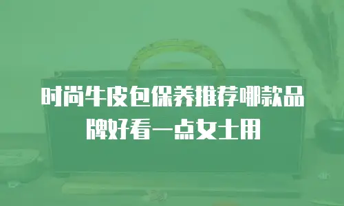 时尚牛皮包保养推荐哪款品牌好看一点女士用