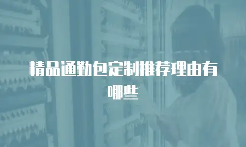 精品通勤包定制推荐理由有哪些