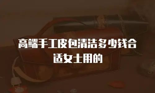 高端手工皮包清洁多少钱合适女士用的