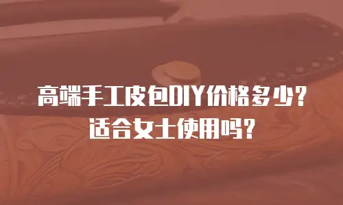 高端手工皮包DIY价格多少？适合女士使用吗？