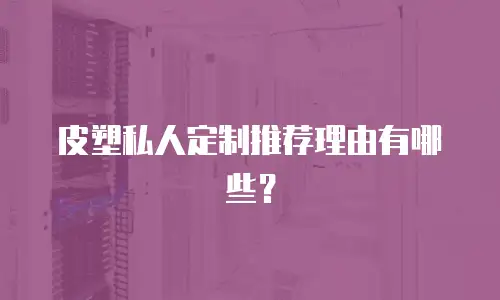 皮塑私人定制推荐理由有哪些？
