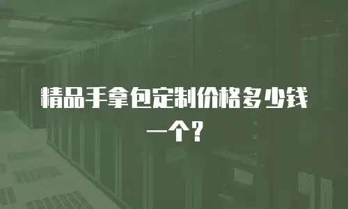 精品手拿包定制价格多少钱一个？