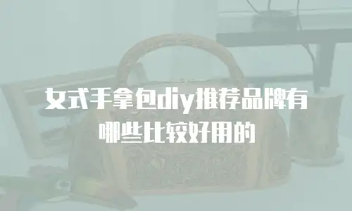 女式手拿包diy推荐品牌有哪些比较好用的