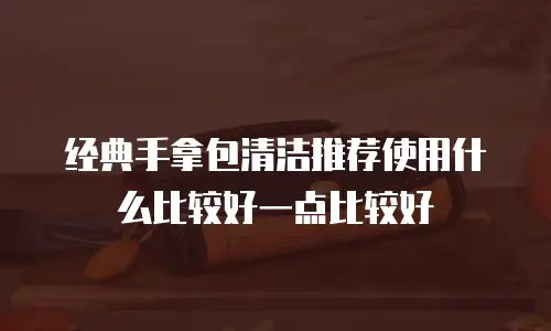 经典手拿包清洁推荐使用什么比较好一点比较好