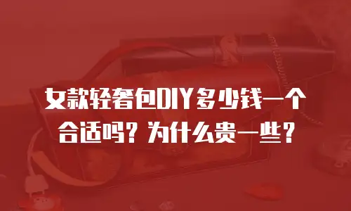 女款轻奢包DIY多少钱一个合适吗？为什么贵一些？