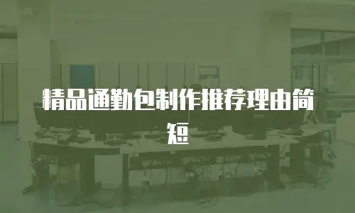 精品通勤包制作推荐理由简短