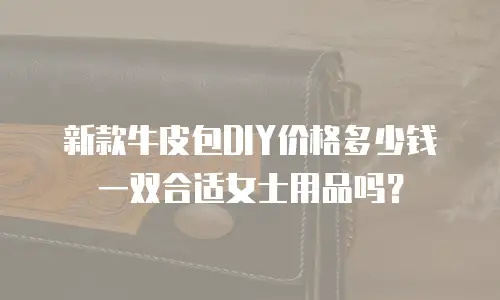 新款牛皮包DIY价格多少钱一双合适女士用品吗？