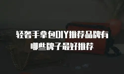 轻奢手拿包DIY推荐品牌有哪些牌子最好推荐