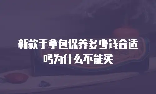 新款手拿包保养多少钱合适吗为什么不能买
