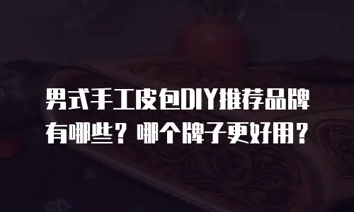 男式手工皮包DIY推荐品牌有哪些？哪个牌子更好用？