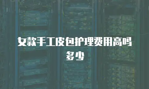 女款手工皮包护理费用高吗多少