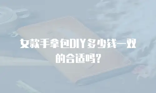 女款手拿包DIY多少钱一双的合适吗？