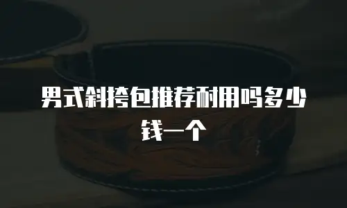 男式斜挎包推荐耐用吗多少钱一个