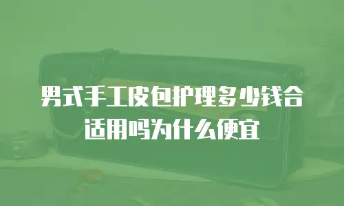 男式手工皮包护理多少钱合适用吗为什么便宜
