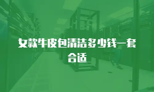 女款牛皮包清洁多少钱一套合适