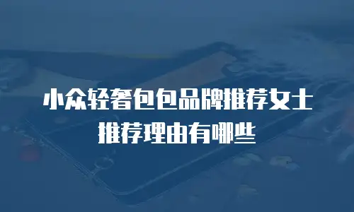 小众轻奢包包品牌推荐女士推荐理由有哪些