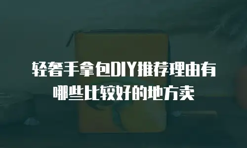 轻奢手拿包DIY推荐理由有哪些比较好的地方卖