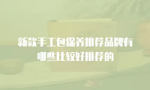 新款手工包保养推荐品牌有哪些比较好推荐的