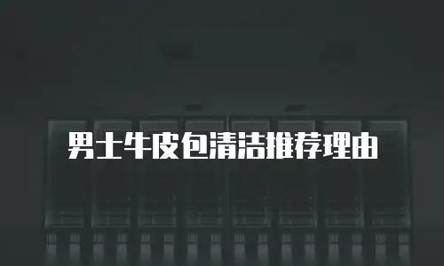 男士牛皮包清洁推荐理由