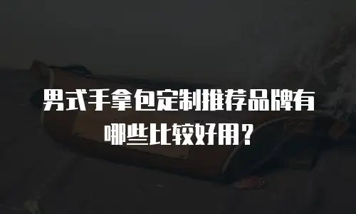 男式手拿包定制推荐品牌有哪些比较好用？