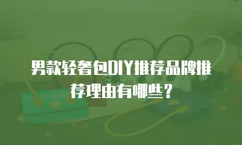 男款轻奢包DIY推荐品牌推荐理由有哪些？