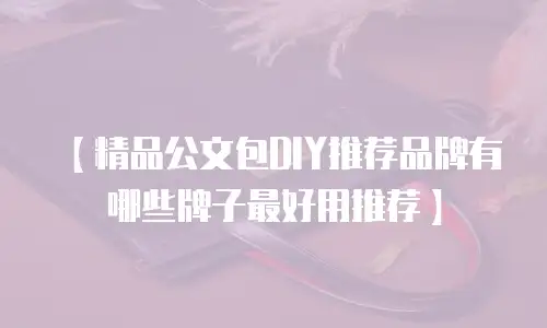 【精品公文包DIY推荐品牌有哪些牌子最好用推荐】