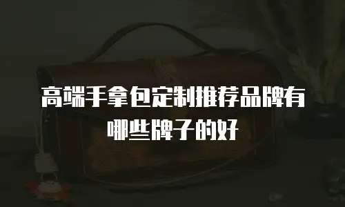 高端手拿包定制推荐品牌有哪些牌子的好